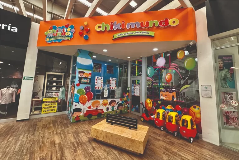Juegos infantiles Chikimundo en Plaza Outlet Puebla