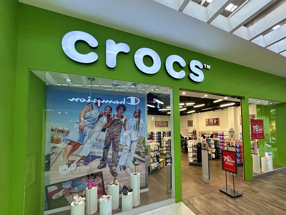 Tienda crocs en Plaza Outlet Puebla Premier