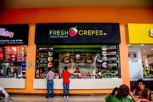 Fresh Crepes en plaza Outlet Puebla Premier