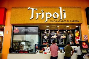 Restaurante Tripoli en plaza Outlet Puebla Premier