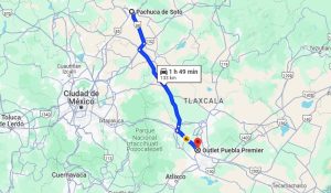 Cómo llegar a Outlet Puebla Premier desde Pachuca