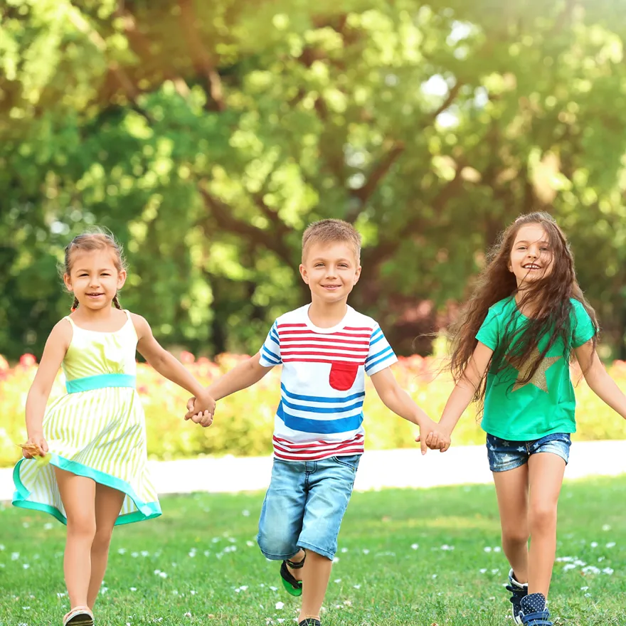 Niños a la moda en primavera