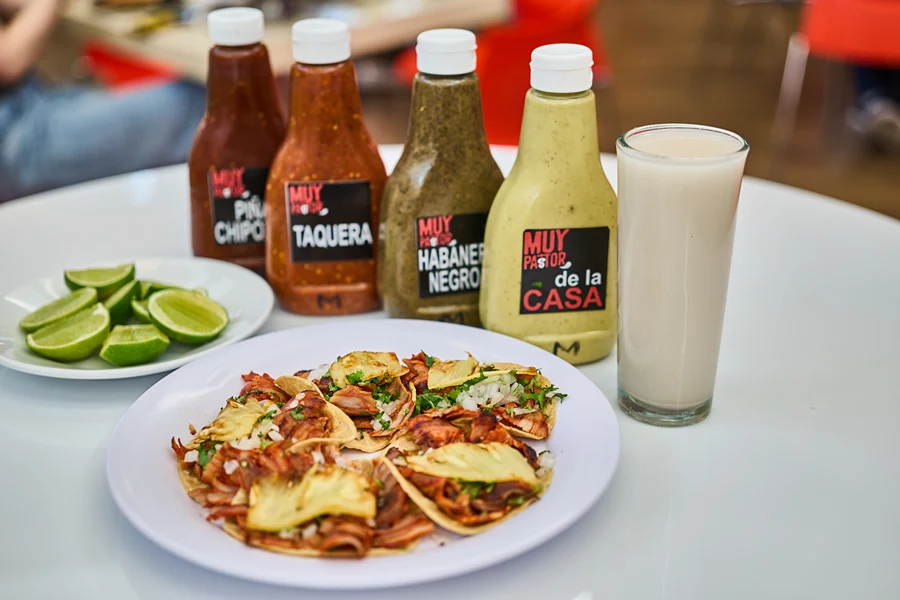 Tacos del restaurante Muy Pastor