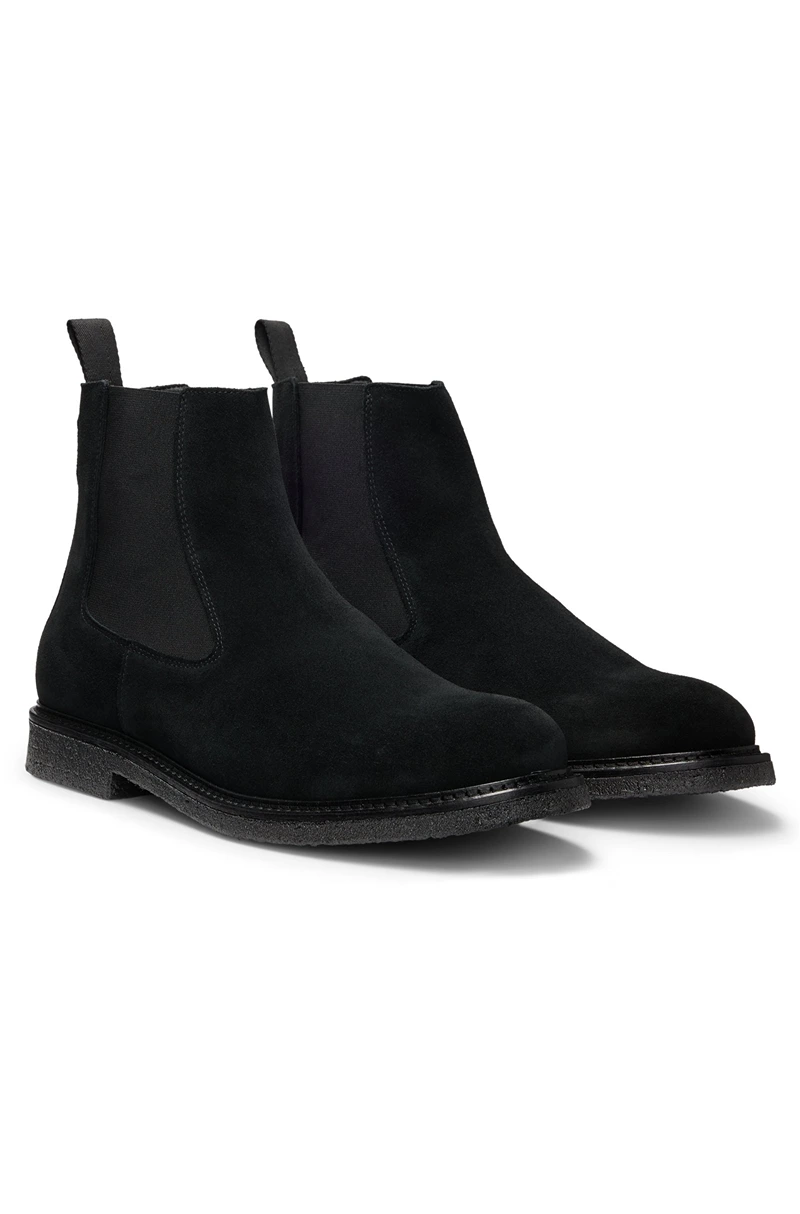 Botines Chealsea negros marca BOSS
