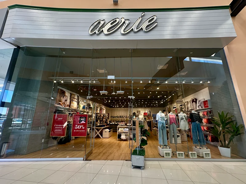 Tienda aerie Outlet Puebla Premier