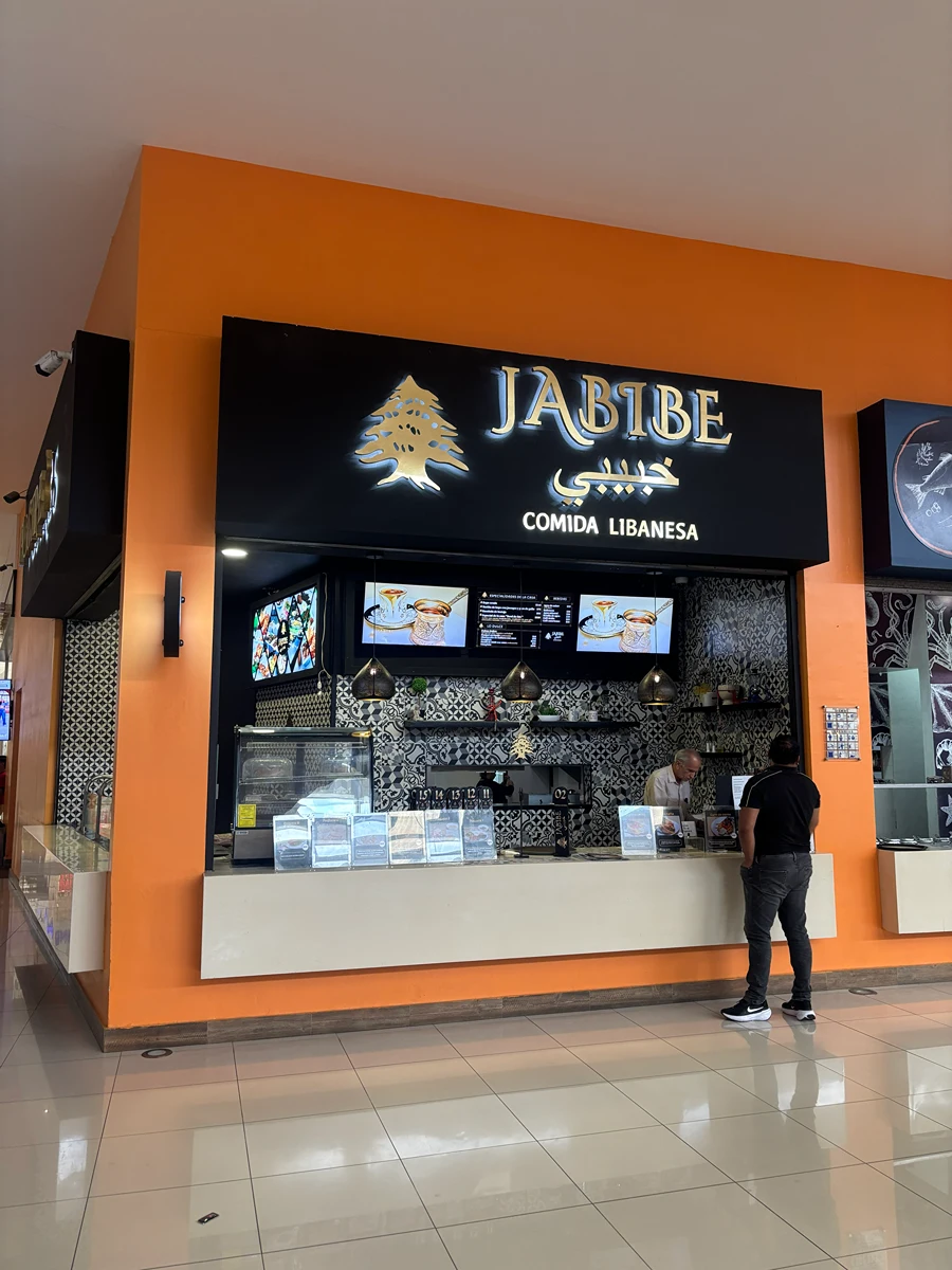 Restaurante Jabibe en centro comercial Outlet Puebla Premier