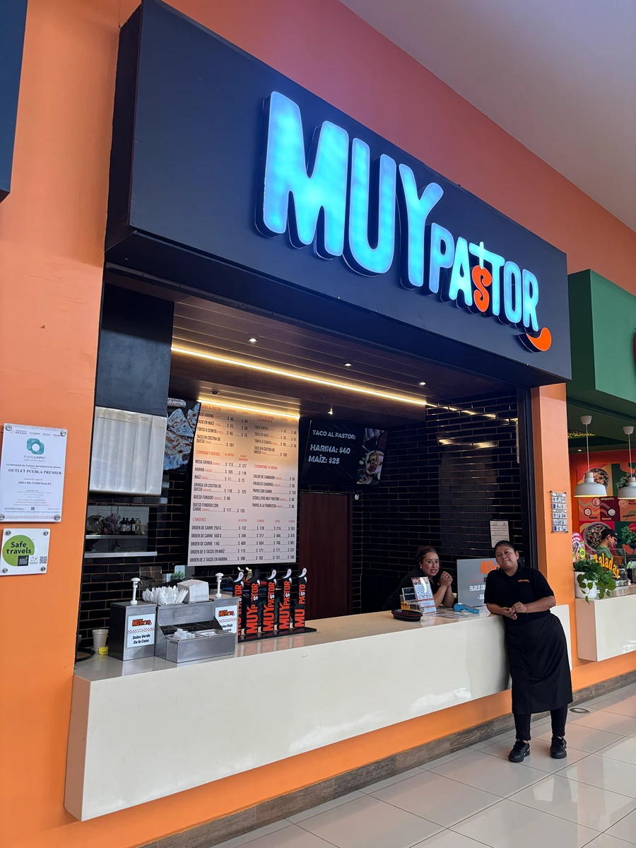Taquería Muy Pastor Outlet Puebla Premier