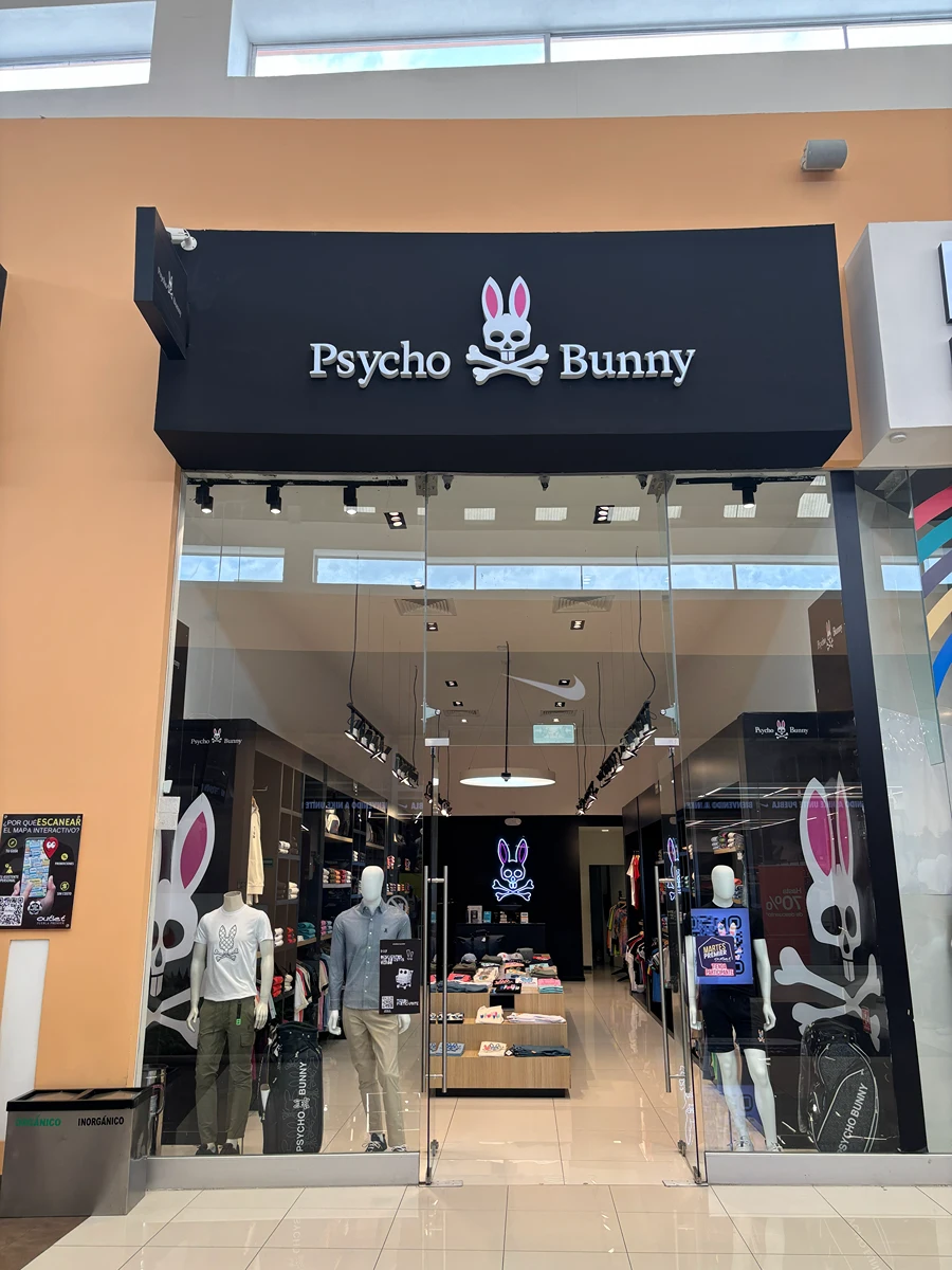 Tienda Psycho Bunny en centro comercial Outlet Puebla Premier