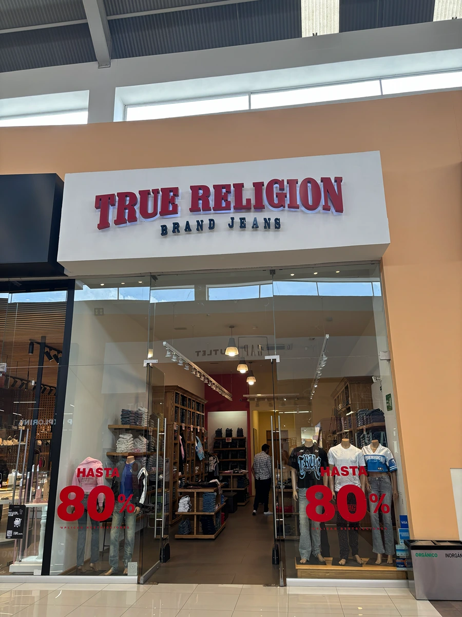 Tienda True Religion Outlet Puebla Premier