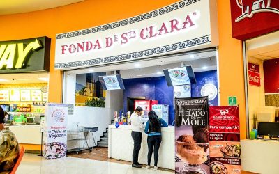 Restaurante la Fonda de Santa Clara en plaza Outlet Puebla Premier