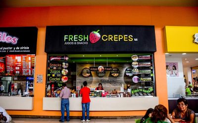 Fresh Crepes en plaza Outlet Puebla Premier