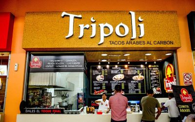 Restaurante Tripoli en plaza Outlet Puebla Premier