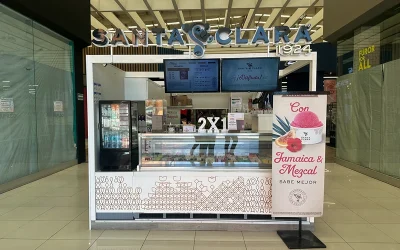 Heladería Santa Clara Outlet Puebla Premier Helados, productos lácteos y de chocolate