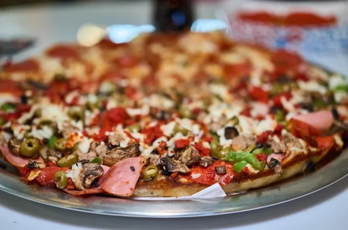 Exquisita Pizza en Domino's Pizza